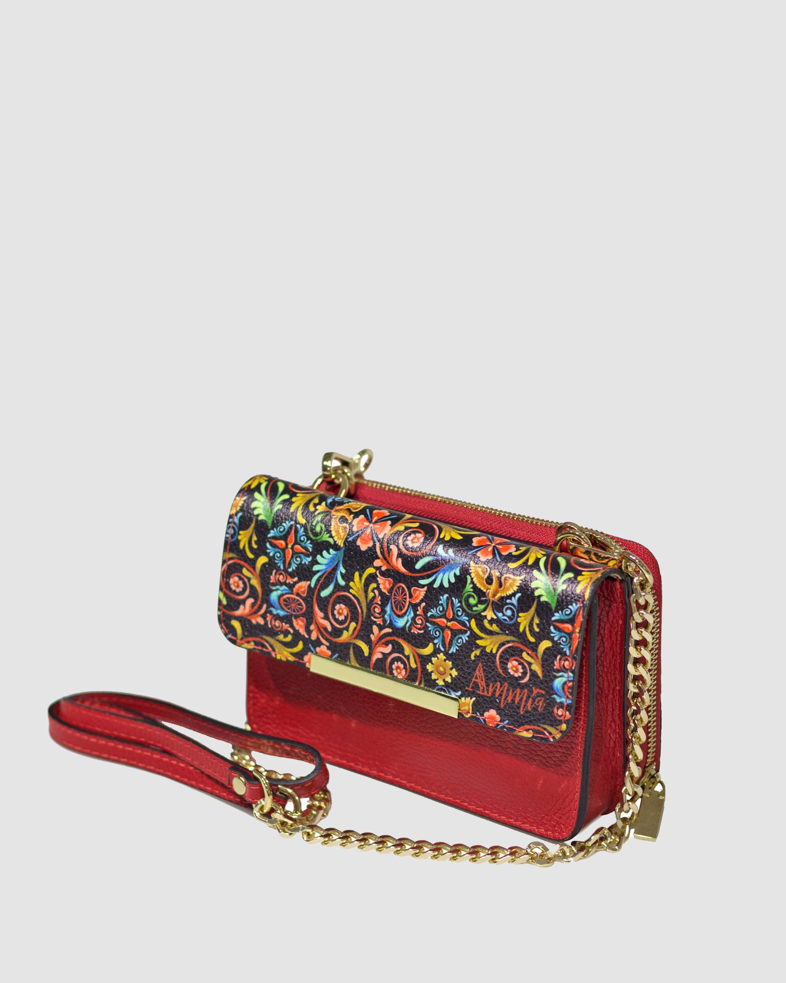 Mini bag doppia Scaramanzia rossa