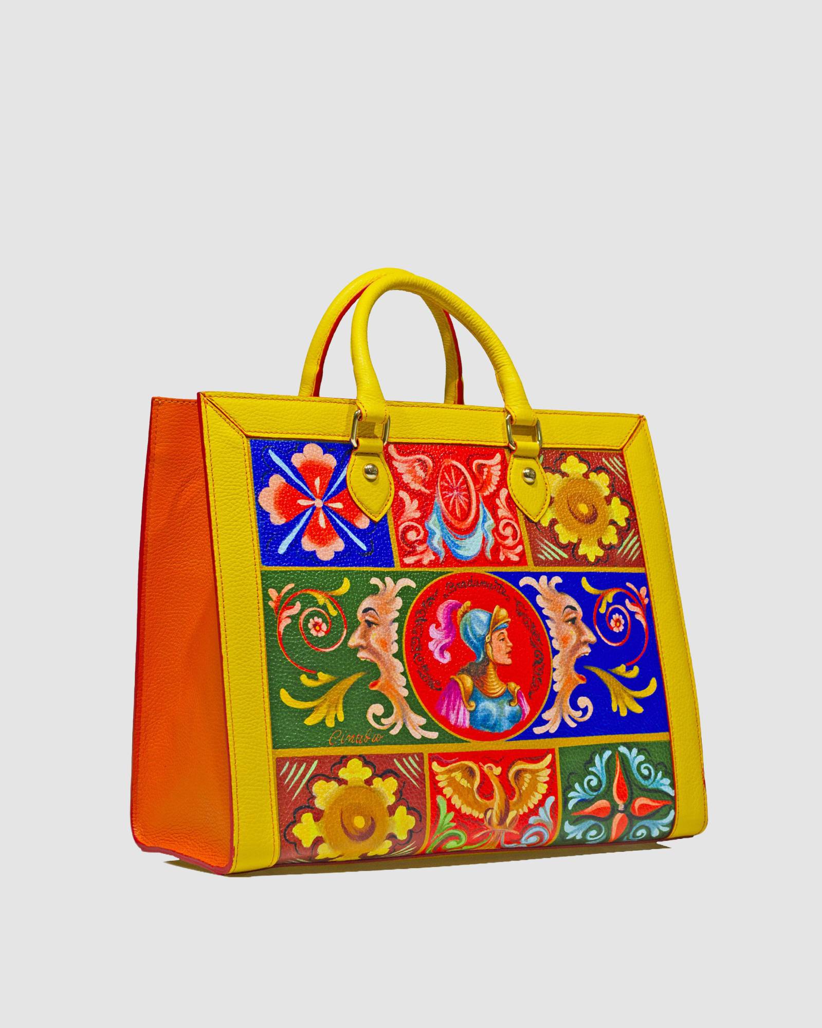 Shopping Bag Bradamante gialla