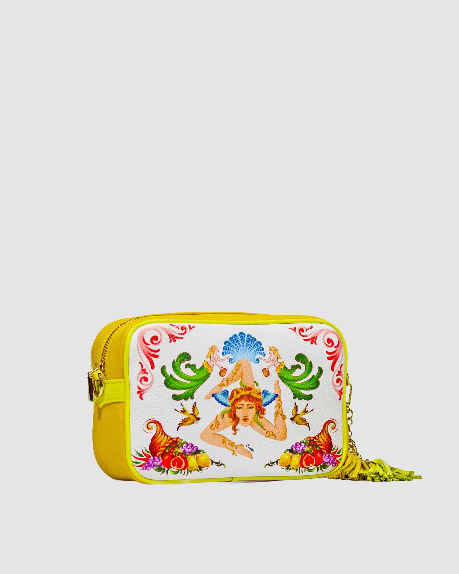 Mini Bag a tracolla Trinacria