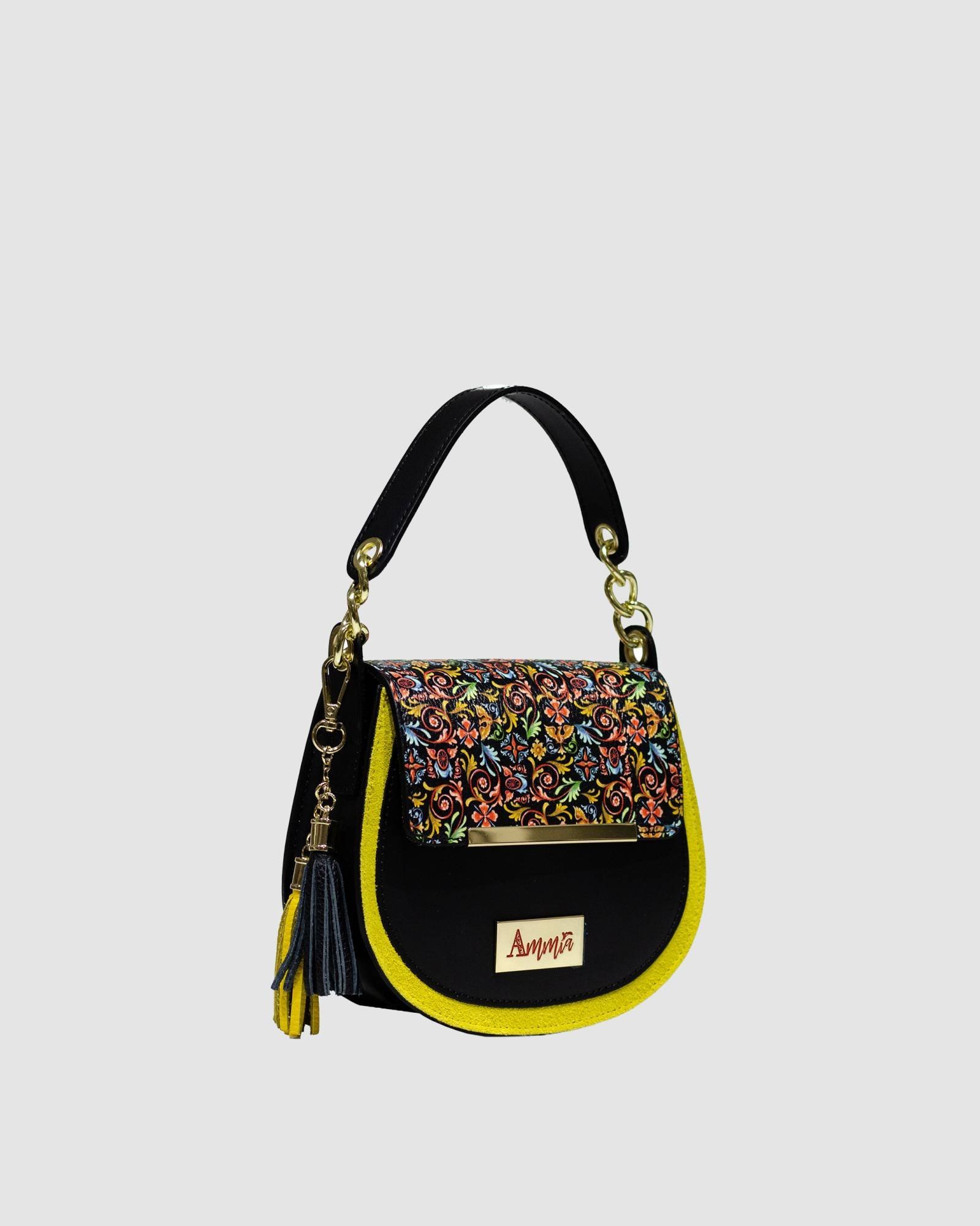 Mini Bag da spalla Scaramanzia nera