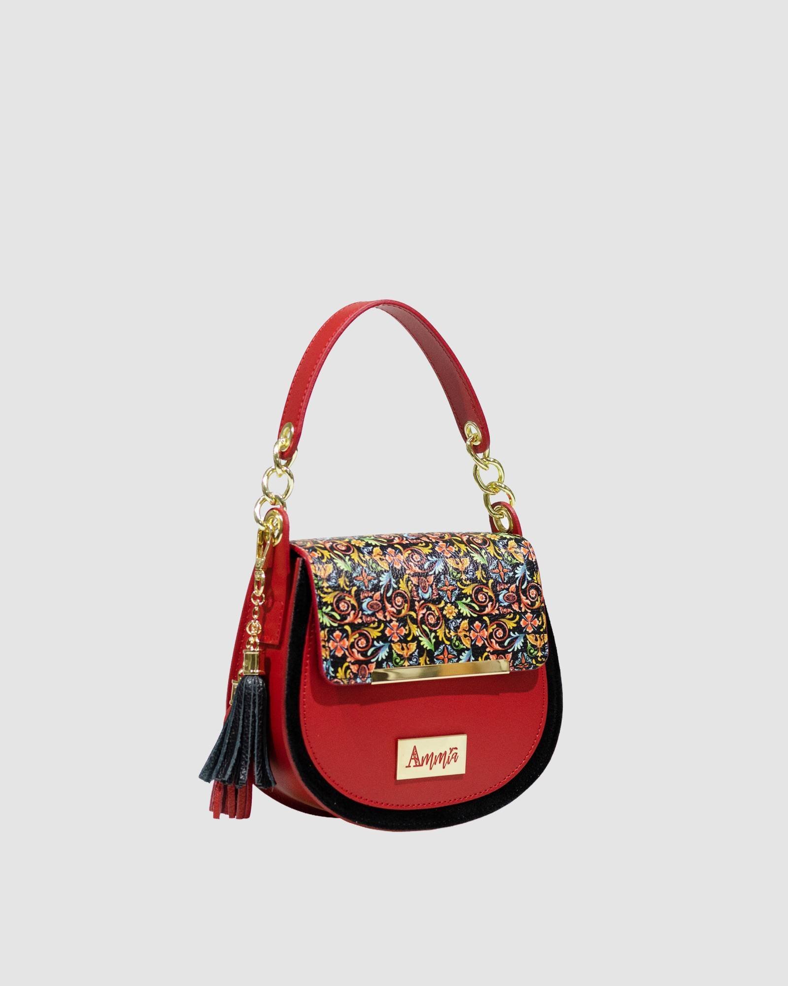 Mini Bag da spalla Scaramanzia rossa