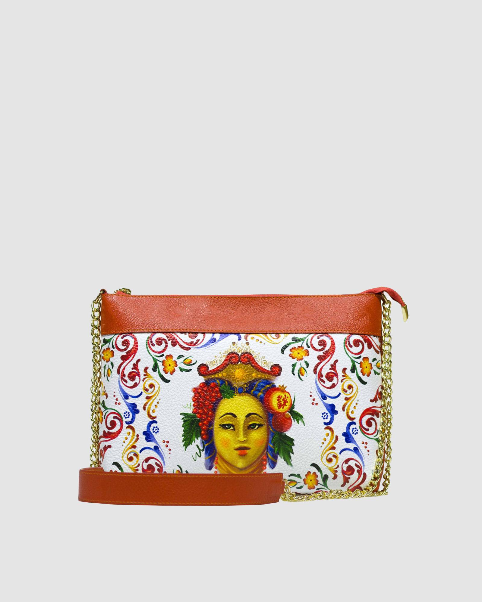 Borsa a tracolla Mora bianca