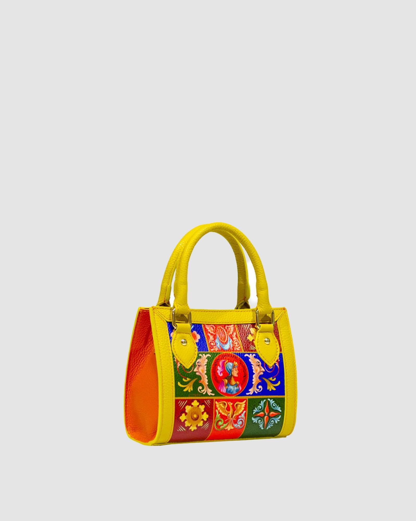 Mini bag Bradamante gialla