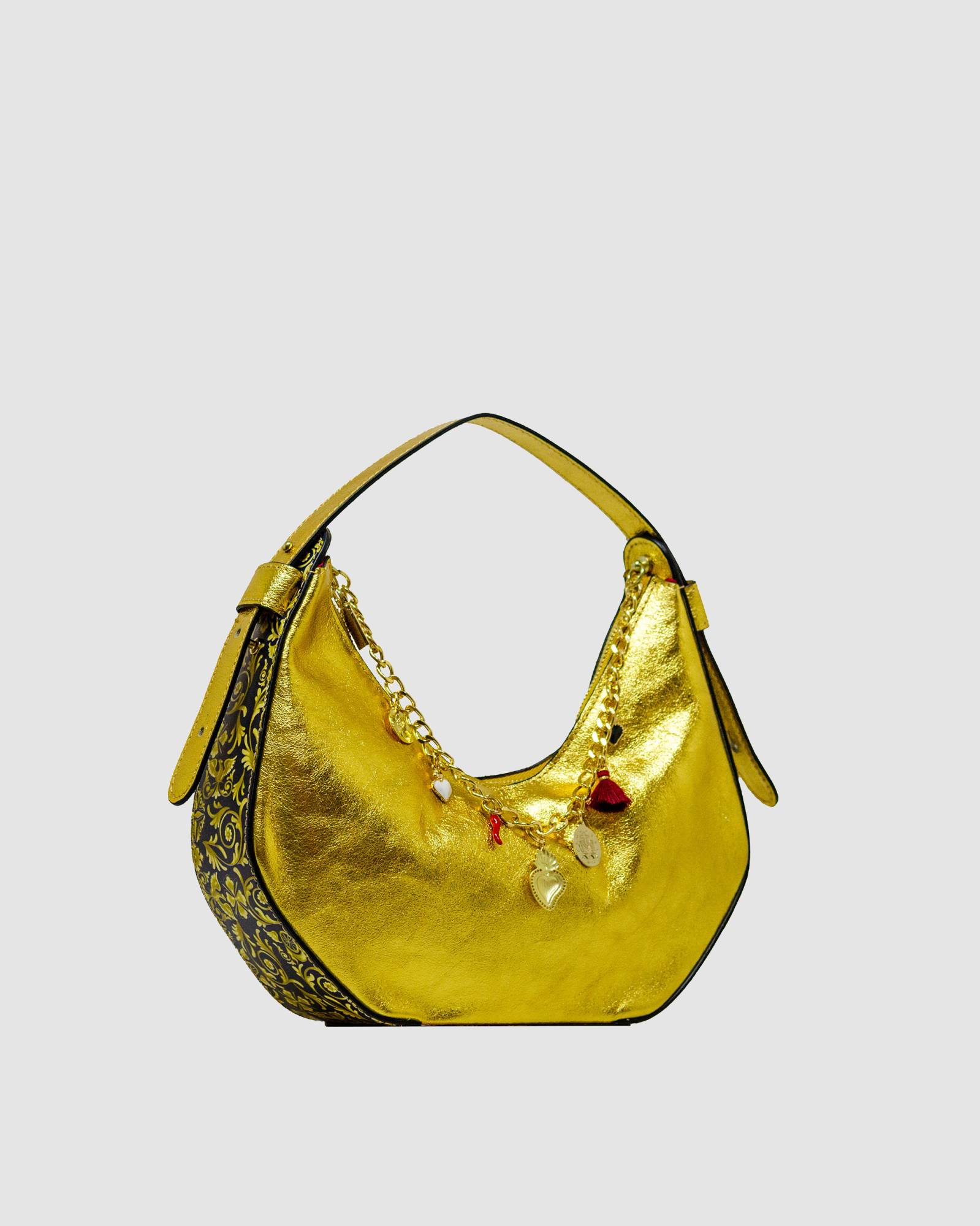 Hobo bag Barocco oro