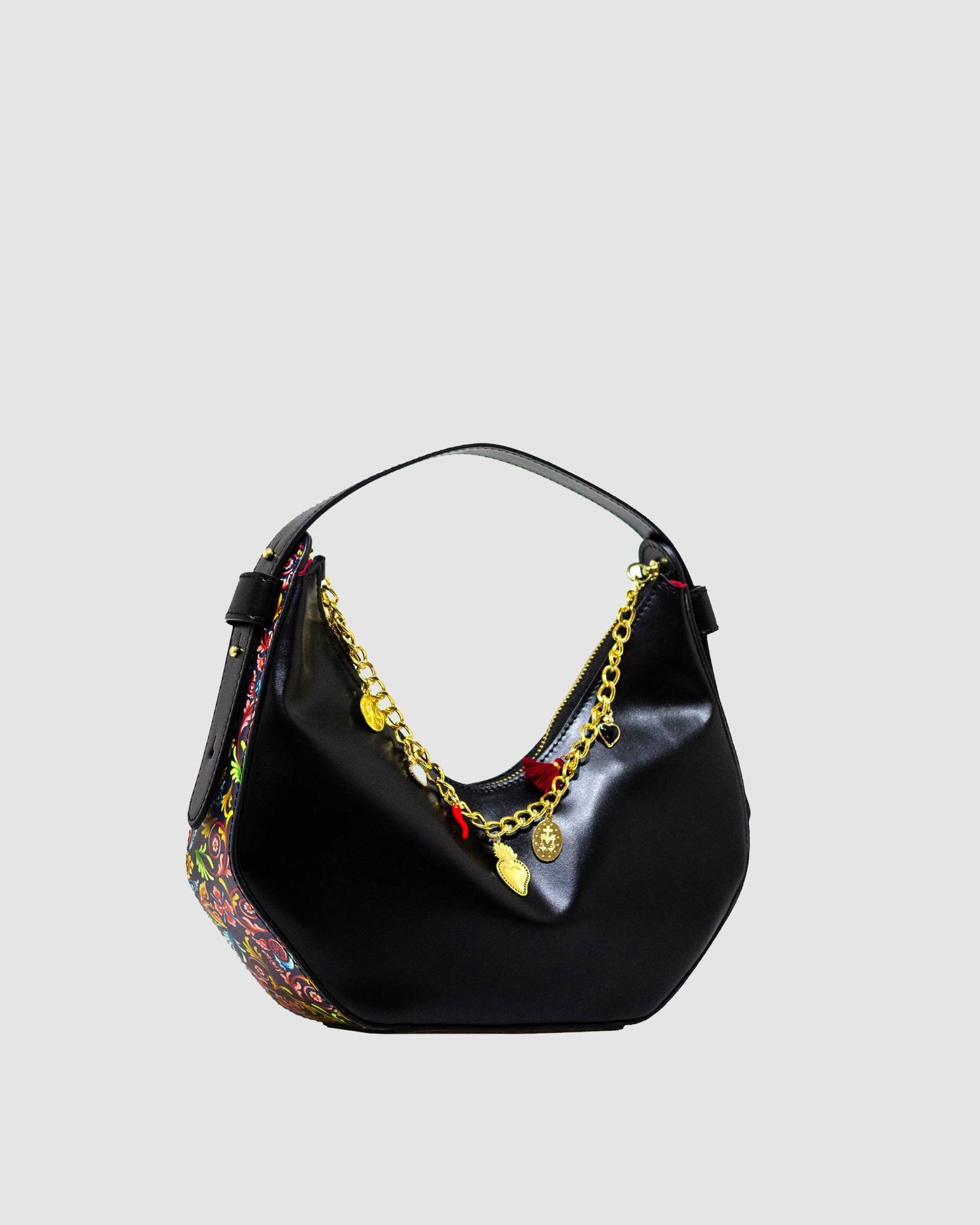 Hobo Bag Scaramanzia nera